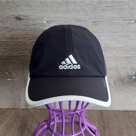 Adidas Adizero Black Lightweight Hat OSFA - Picture 1 of 6